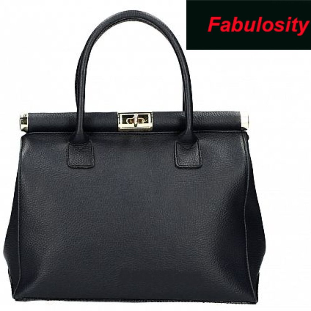 Black Bag Italian Leather